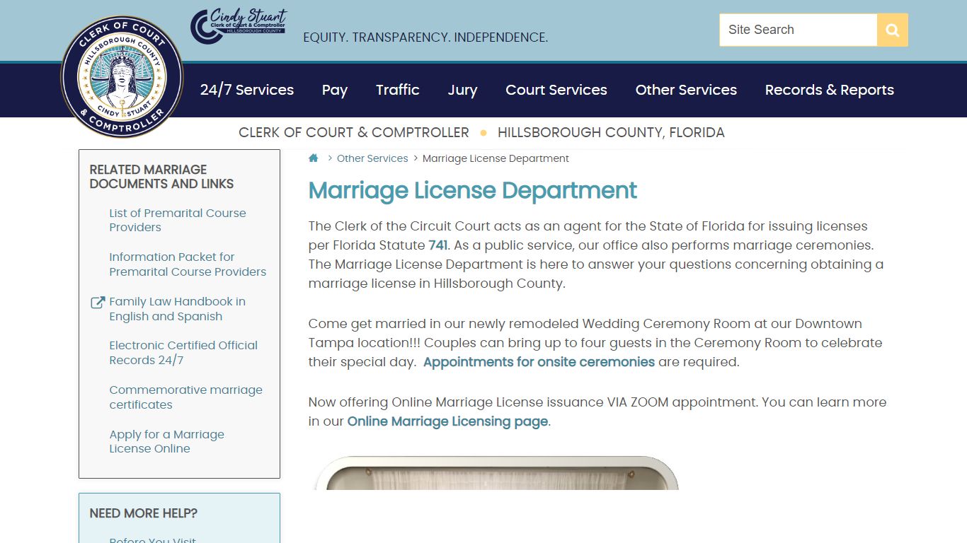 Marriage License | Hillsborough County Clerk